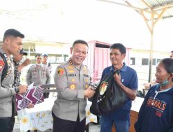 Baksos AKABRI-91, Kapolda Sulteng serahkan bantuan di Lore Selatan Poso