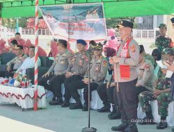 Tatap muka dengan jajaran Polres Bangkep, berikut Arahan Kapolda Sulteng
