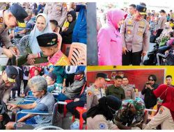 Bakti Sosial dan Bakti Kesehatan HUT AKABRI 91 ke 32, Kapolda Sulteng Sangat mengapresiasi sinergitas antara Polres Banggai