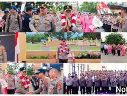 Kapolda Sulteng Berikan Wjangan pada Seluruh Personil Polres Banggai, Serta Bhabinkamtipmas yang ada Polsek
