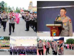 Polres Banggai Sambut Kapolda Sulteng dalam Kunjungan Kerja ke Mapolres Banggai