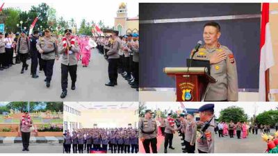 Polres Banggai Sambut Kapolda Sulteng dalam Kunjungan Kerja ke Mapolres Banggai