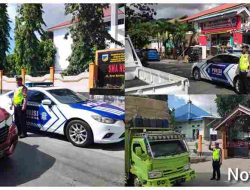 Satlantas Polres Banggai,Terus Lakukan Penling, Upaya Kamseltibcarlantas di Jalan Raya