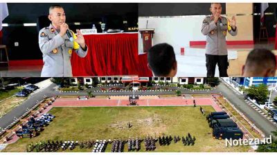 Kasi Humas Polres Banggai Iptu Al Amin S Muda, Ingatkan Anggota Berhati-hati Mengunakan Medsos Selama Pemilu