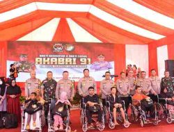 Alumni AKABRI 91 Wilayah Sulawesi hadir di Palu Gelar Baksos dan Bakkes