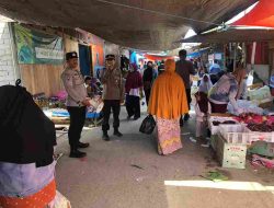 Blusukan di Pasar Tradisional, ini yang dilakukan Satgas OMB Tinombala