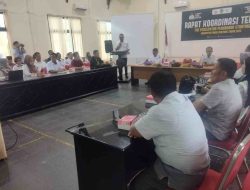 Sekda Buka Rakor Teknis Tim Percepatan Penurunan Stanting kabupaten Parigi Moutong Tahun 2023