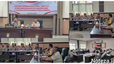 Polres Banggai Terima Kunjungan Tim Supervisi Setum Polda Sulteng