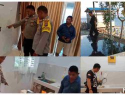 Polsek Luwuk Tanggap Cepat Atas Tindak Pencurian di Desa Louk