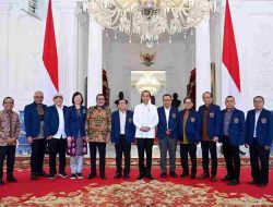 Presiden Jokowi Terima Pengurus PWI Pusat dan Bahas Peningkatan Kompetensi Wartawan