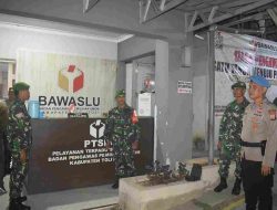 TNI-Polri di Kabupaten Tolitoli Patroli Cipta Kondisi Jelang Pemilu 2024