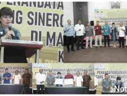Bupati Banggai diwakili oleh Asisten II, Ir. Ferlin Yunice Theodora Monggesang, M.Si, Hadiri dan Resmi Buka Acara Penandatanganan Nota Kesepakatan Mal Pelayanan Publik Kabupaten Banggai Tahun 2023