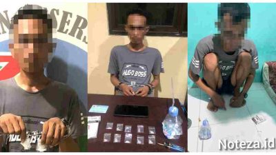 Satnarkoba Polres Banggai Tangkap Pria Asal Luwuk Timur, Puluhan Sachet Sabu Diamankan