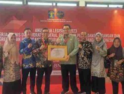 Pemda Parmout Raih Peringkat II Anugerah Legislasi Tahun 2023