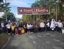 Sosialisasikan Pemilu Serentak 2024, KPU Kab Parigi Moutong Gelar Jalan Santai