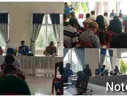 Kapolsek Kintom Hadiri Rakor Sosialisasi Perda Banggai No. 21 Tahun 2006 tentang Penertiban Hewan Ternak