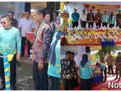 Bupati Banggai Amirudin Tamoreka Serahkan Ambulans di Puskesmas Tangeban dalam Rangka Peringatan HUT UPTD Puskesmas Tangeban, yang ke-47 tahun