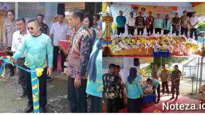 Bupati Banggai Amirudin Tamoreka Serahkan Ambulans di Puskesmas Tangeban dalam Rangka Peringatan HUT UPTD Puskesmas Tangeban, yang ke-47 tahun