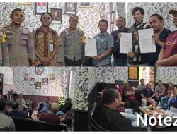 Kapolsek Luwuk Pimpin Mediasi Persoalan Antar Buruh