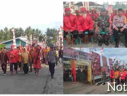 TNI-Polri Bersinergi mengawal Ketat Acara Ritual Adat Mombowa Tumpe di Batui