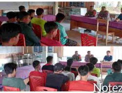 Anggota Polsek Toili Hadiri Rilis Pemberhentian Tenaga Kerja Lokal PT. PDSI