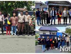 Seharian Penuh, TNI-Polri Amankan Kampanye Terbatas Caleg Nasdem di Luwuk Selatan