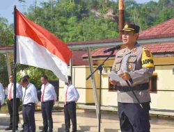 Kapolres Morowali Utara Ingatkan Netralitas dan Pimpin Serah Terima Jabatan PJU Polres Morowali Utara