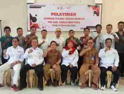 Pelatihan Pembina Palang Merah Remaja di Kabupaten Parigi Moutong