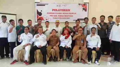 Pelatihan Pembina Palang Merah Remaja di Kabupaten Parigi Moutong