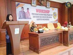 Tingkatkan Budaya Disiplin ASN, Workshop Penyusunan SKP Resmi Dibuka Asisten Bidang Administrasi Umum Yusnaeni