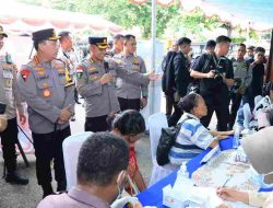 Wujudkan Pemilu Damai, Panglima TNI dan Kapolri Gelar Kegiatan Bhakti Sosial dan Bhakti Kesehatan