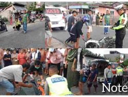 Tragis! Pengendara Sepeda Motor Meninggal Setelah Menabrak Pejalan Kaki di Luwuk Utara