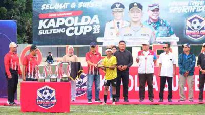 Champions! Galara Utama Juara Open Turnamen Kapolda Sulteng Cup 2023