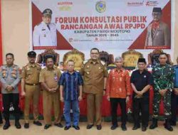 Forum Konsultasi Publik Penyusunan Dokumen Rancangan Awal RPJPD Kabupaten Parigi Moutong Tahun 2025-2045