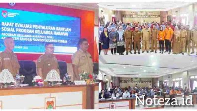 Bupati Banggai Buka Rapat Evaluasi Penyaluran Bantuan Sosial PKH Kabupaten Banggai