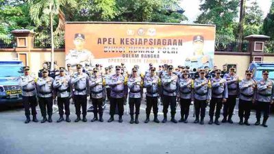 Kadiv Humas Tekankan Beberapa Hal Saat Gelar Apel Kesiapsiagaan Satgas Humas Polri Pengamanan Nataru