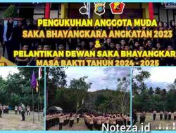 Pelantikan Dewan dan Anggota Muda Saka Bhayangkara Polres Banggai Membuka Pintu Baru Bagi Kepemimpinan dan Pengabdian
