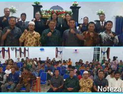 Menghadiri Perayaan Natal, Kapolsek Toili Lakukan Colling Sistem Pemilu