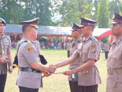 Kapolda Sulteng Lantik 267 Siswa Diktuba SPN Polda Sulteng menjadi Bintara Polri