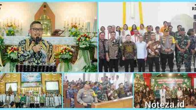 Bupati Banggai Perkuat Kerukunan Umat Beragama pada Perayaan Natal 2023