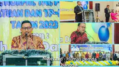 Bupati Banggai Hadiri Natal OIKUMENE Tahun  2023