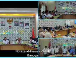 Bupati Banggai Ir.H.Amirudin.M.M Memimpin Rapat Mediasi Penyelesaian Permasalahan Ketenagakerjaan Karyawan PT.Donggi Senoro-LNG