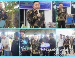 Bupati Banggai Serahkan Bantuan Kapal Perikanan untuk Meningkatkan Kesejahteraan Nelayan