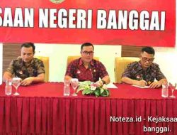 Dibawa Kepemimpinan Raden Wisnu Bagus Wicaksono,SH.M.Hum.Kejaksaan Negeri Banggai Mencatat Prestasi Gemilang di Akhir Tahun 2023
