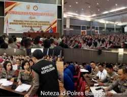 Personel Polda Sulteng berikan Bimbingan Psikologi, Layanan Kesehatan, Jelang Pemilu 2024.