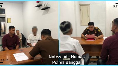 Polres banggai Serahkan Berkas Tahap II Ayah Setubuhi Anak kandung di JPU