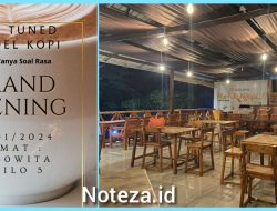 Cafe “Bakoel Kopi ” Ramai Dengan Penikmat dan Pecinta  Kopi di kabupaten banggai.