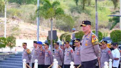 Pimpin Apel Perdana 2024, Kapolda Sulteng Apresiasi Capaian Kinerja di Tahun 2023
