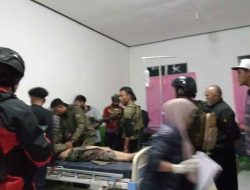 Satu Personel Operasi Damai Cartenz Yang Terkena Tembakan Kelompok Kriminal Bersenjata Di Intan Jaya MD