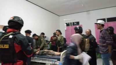 Satu Personel Operasi Damai Cartenz Yang Terkena Tembakan Kelompok Kriminal Bersenjata Di Intan Jaya MD